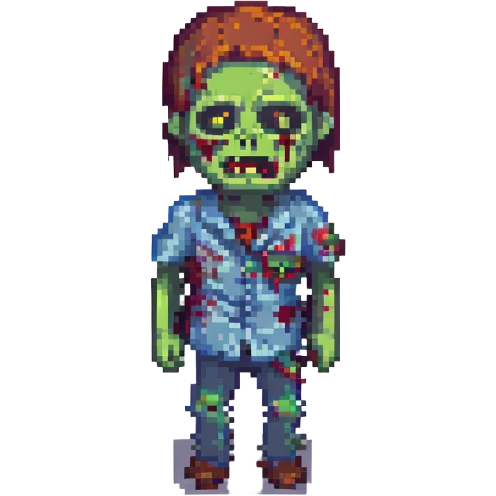  a zombie emoji
