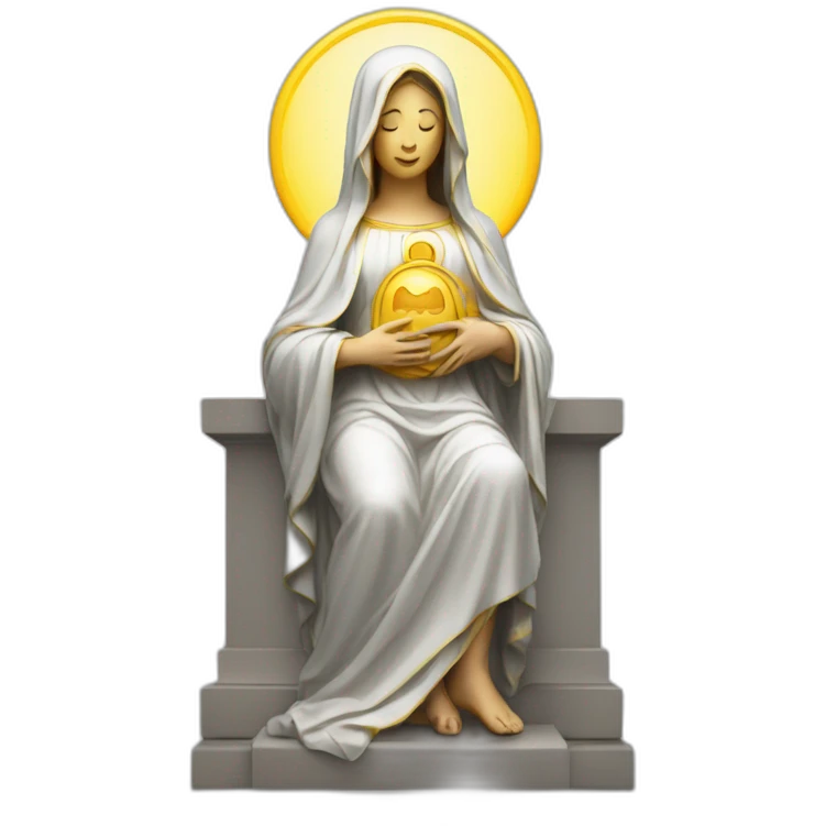 Vierge monumentale emoji