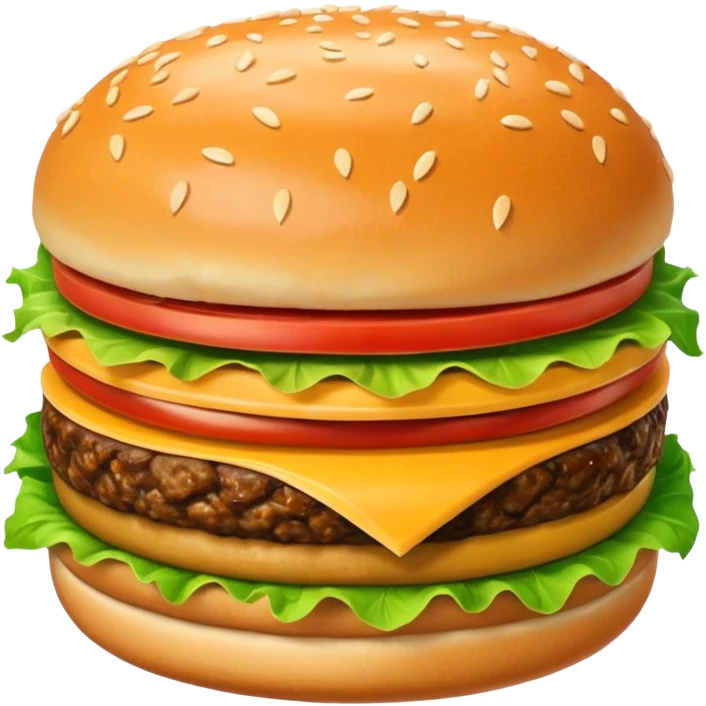 generate me a krabby patty from spongebob png emoji
