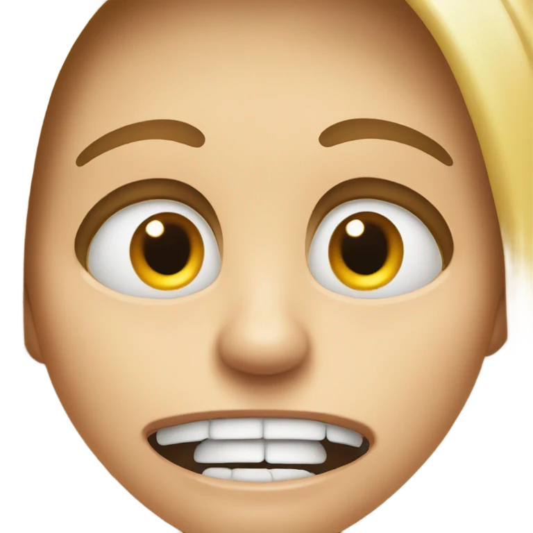screaming emoji