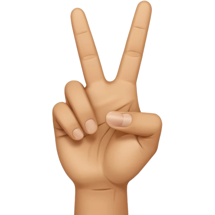 😛🤟🏼 emoji