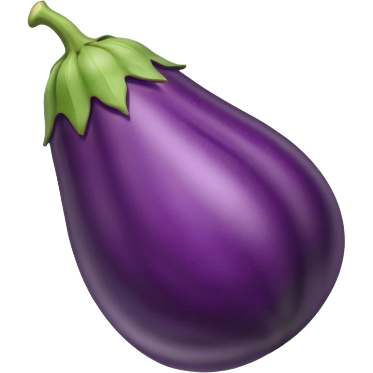 eggplant with signet ring around it emoji