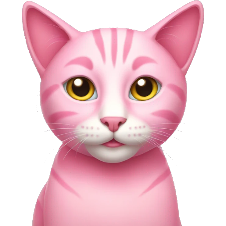 pink cat emoji
