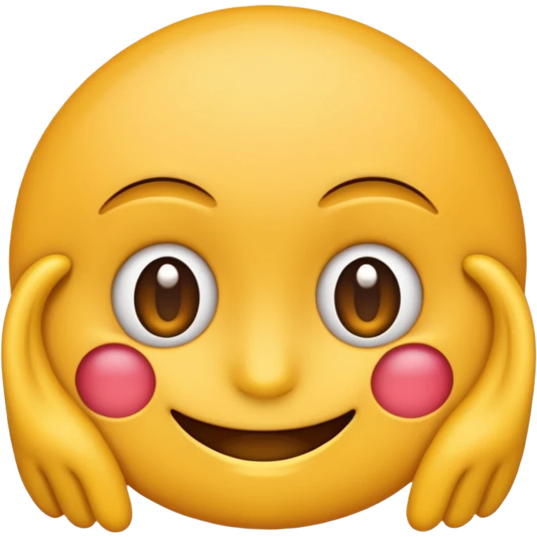 an emoji that is smirking (similar to this😏) emoji