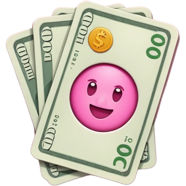 cash flay pink emoji