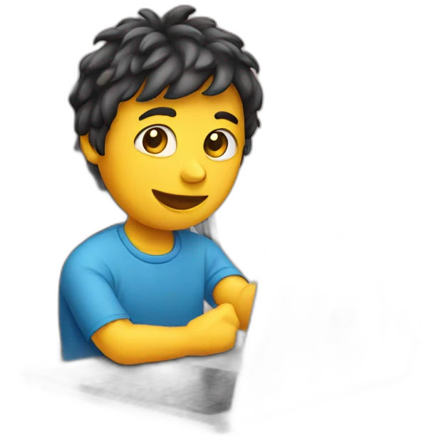 with a laptop emoji