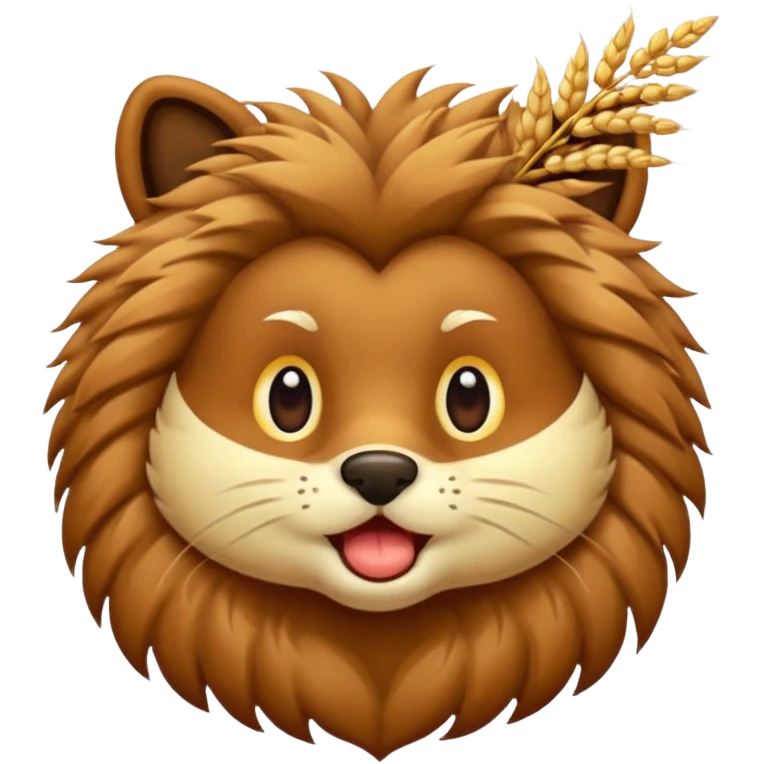 Campechano con trigo en la boca emoji