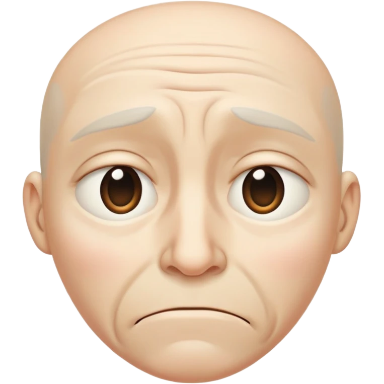 Tired face emoji