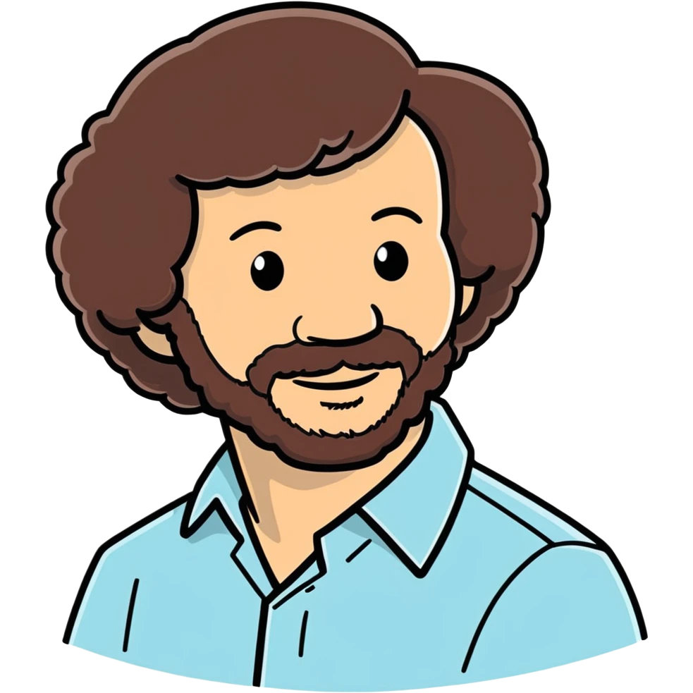 bob ross emoji