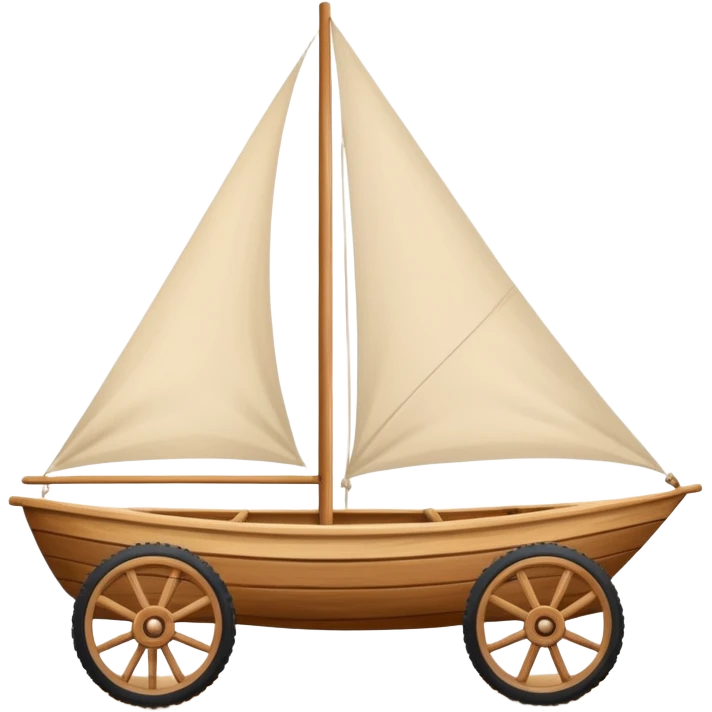 Char à voile emoji