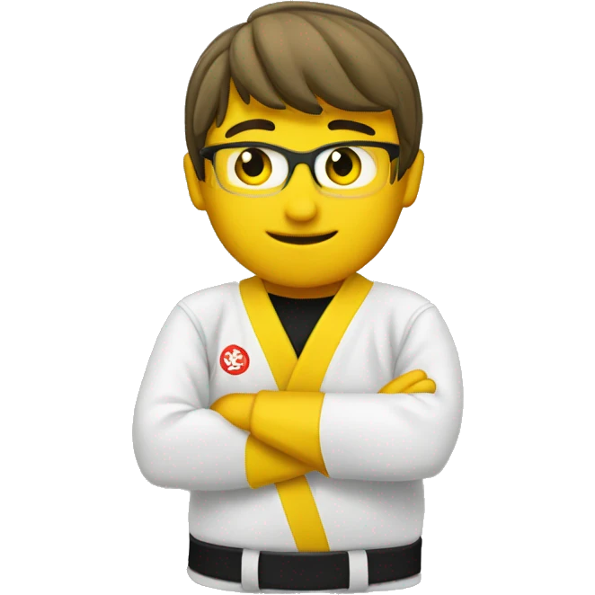 karate yellow belt emoji