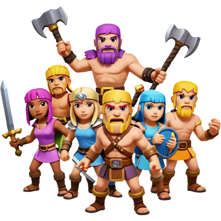 Clash of clans game emoji