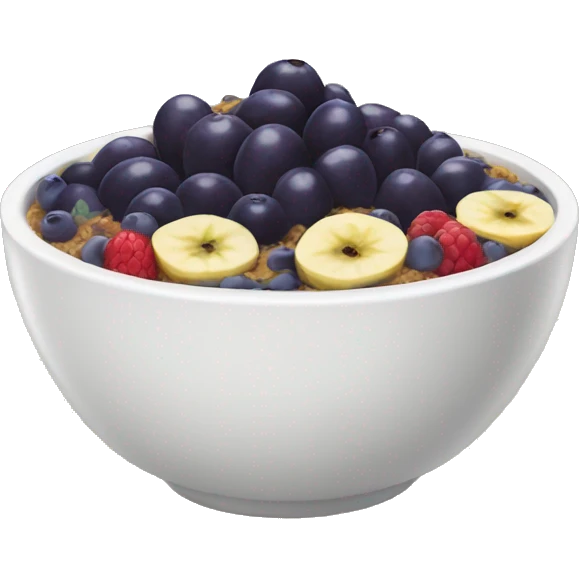 açai bowl emoji