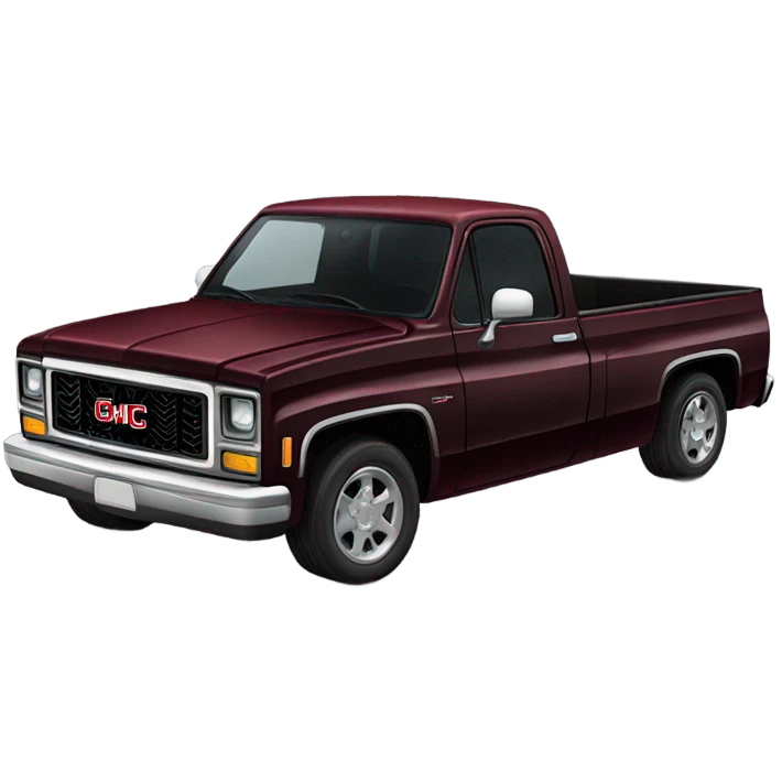Gothic pickup truck gmc blood 4 door emoji