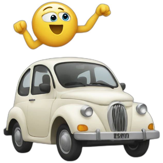 dancing car emoji