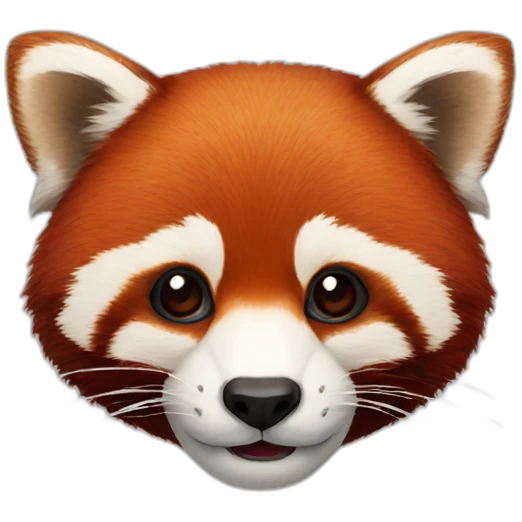 red panda emoji