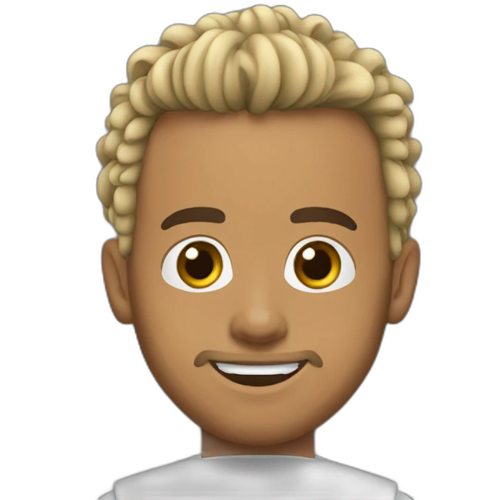 Lewis Hamilton cheveux long emoji