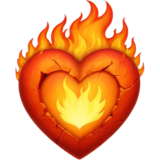 heart in fire emoji