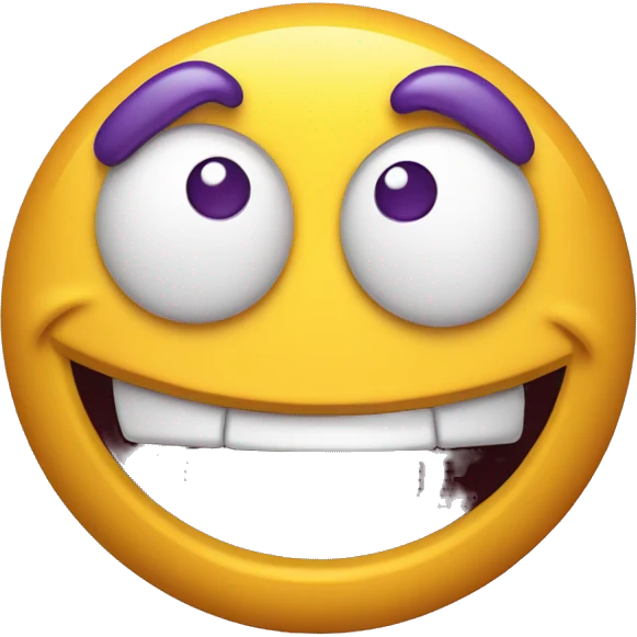 Grimace mascot from McDonald’s  emoji