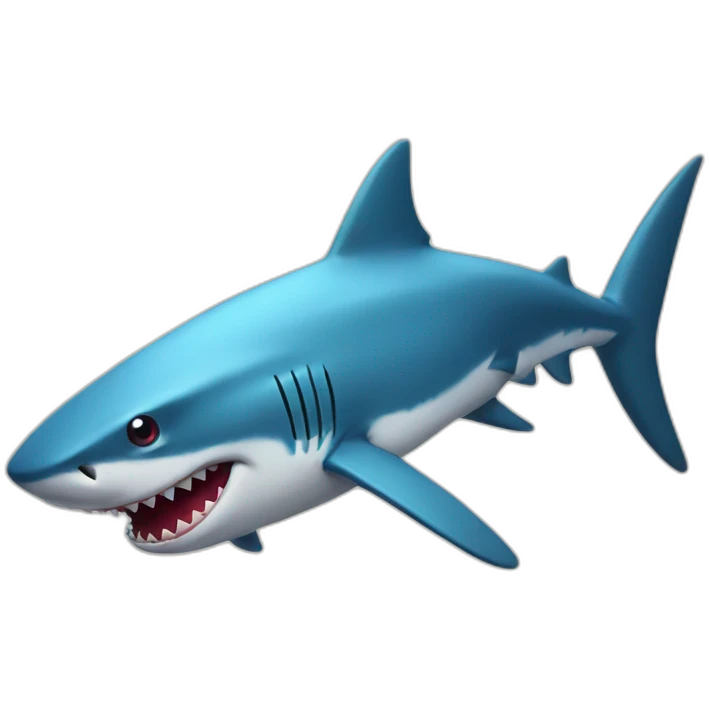 Gaming shark emoji