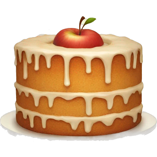 apple cake emoji