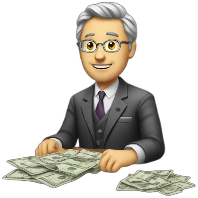 Bill collector emoji