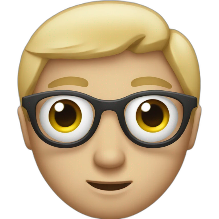 a person with five eyes emoji