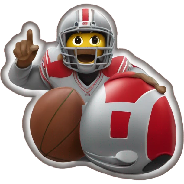 Ohio state beating Oregon  emoji