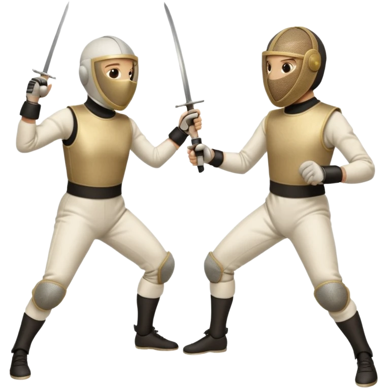 duel with epees emoji