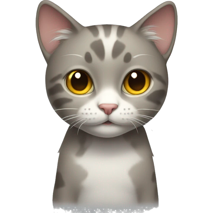 Cat with full body  emoji
