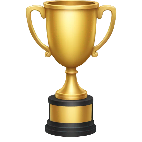 gold trophy emoji
