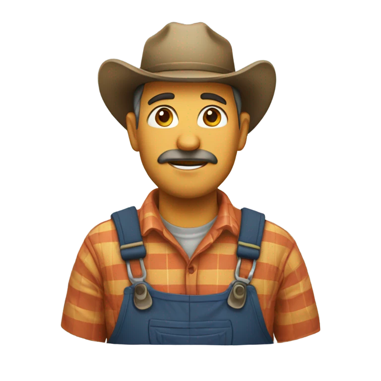 Farmer emoji