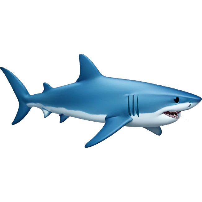 shark blue emoji