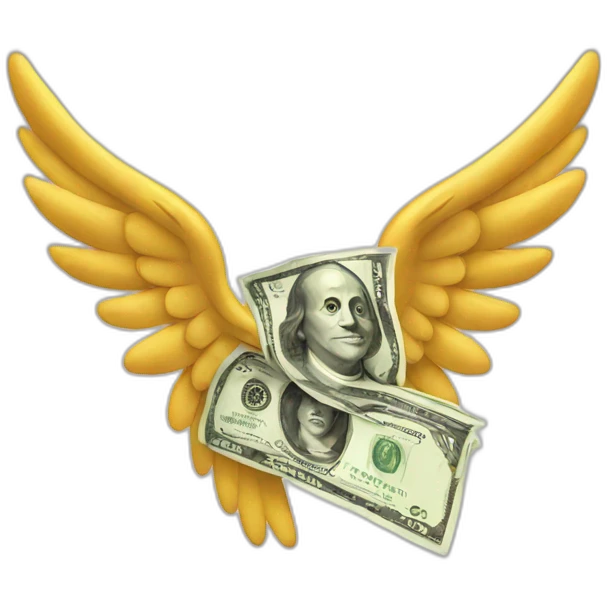 money with wings emoji