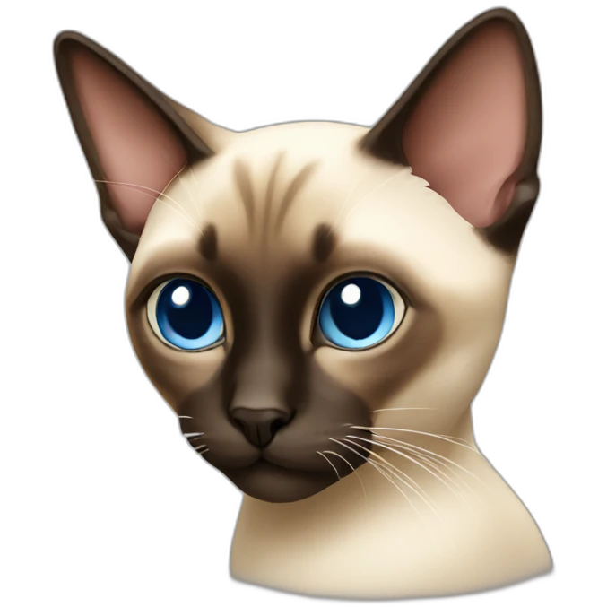 siamese cat emoji