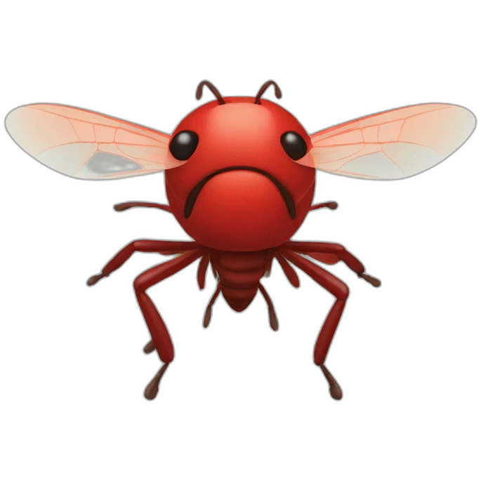 red Flie emoji
