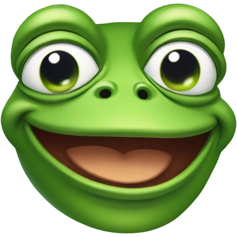 Pepe the frog emoji