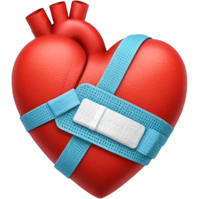 heart with a bandage emoji