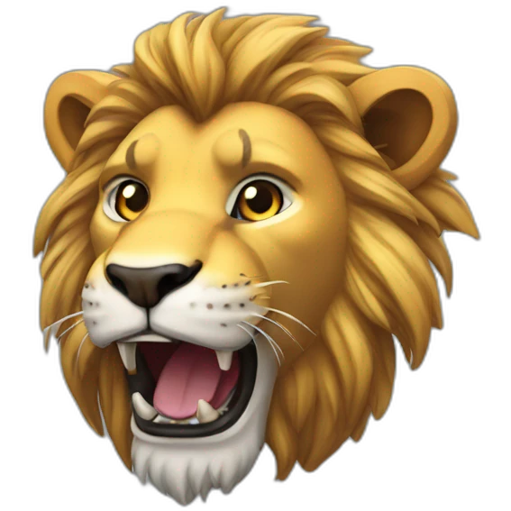 lion gamer emoji