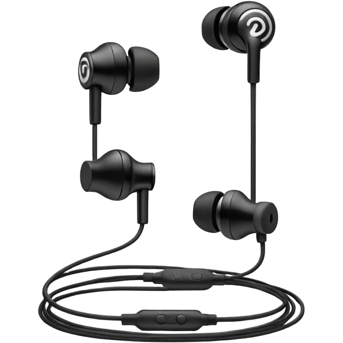 old wired earphones emoji