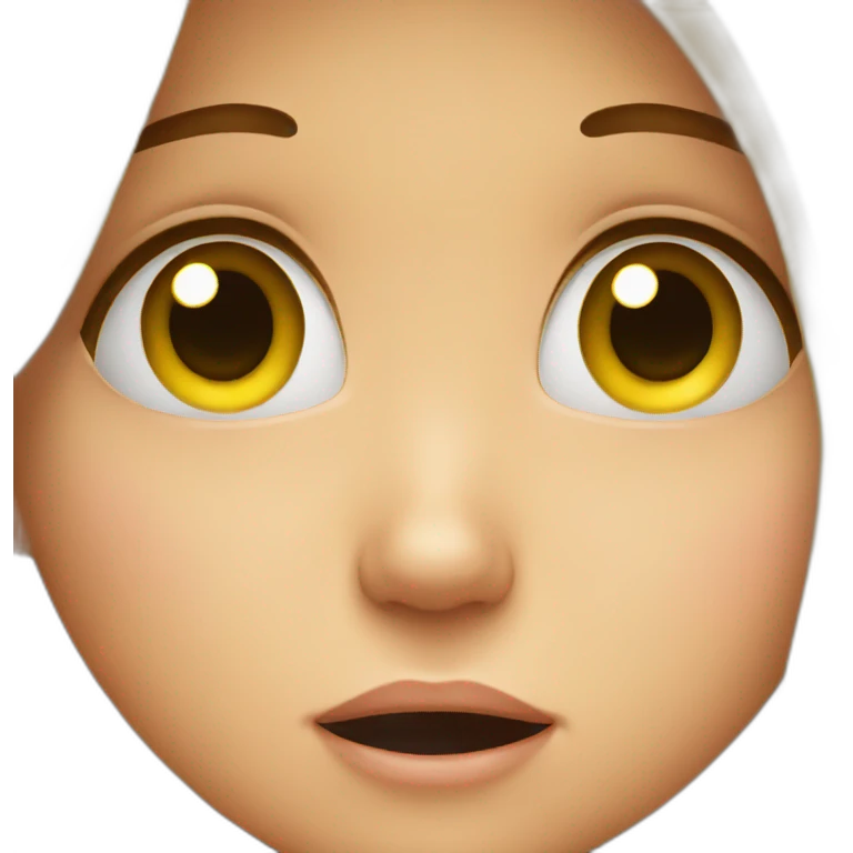 Girl is crying because she is hungry  emoji