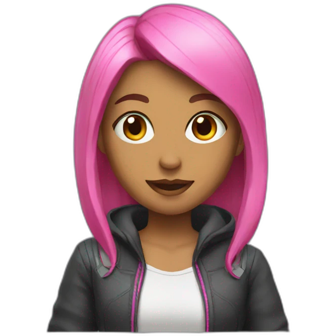 Gamer girl emoji