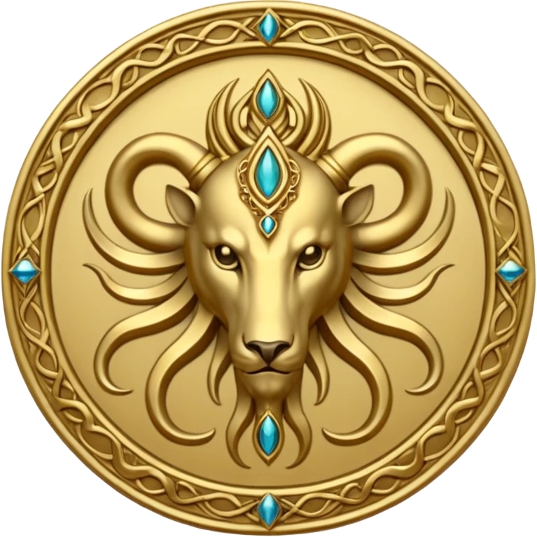 Eliphas Levi sigil, ornate, detailed, mystical emoji