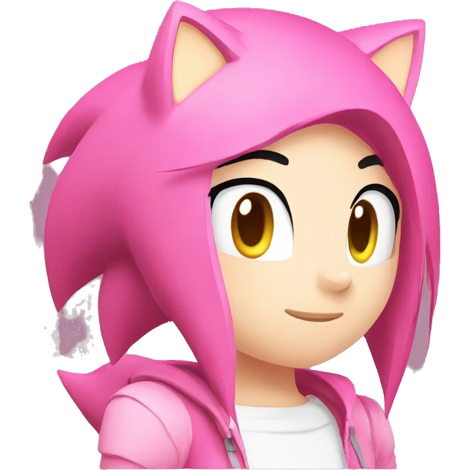 Amy Rose sonic emoji