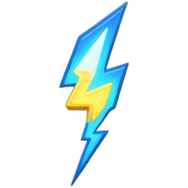 lighting bolt emoji