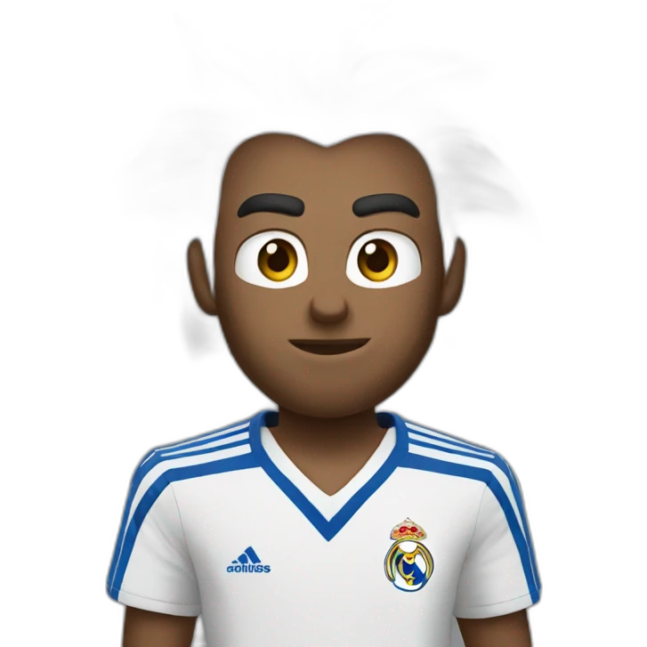 Sonic in real madrid emoji