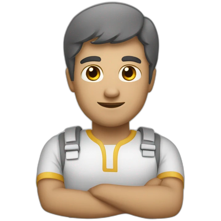 эльф светловолосый с черным плащом emoji