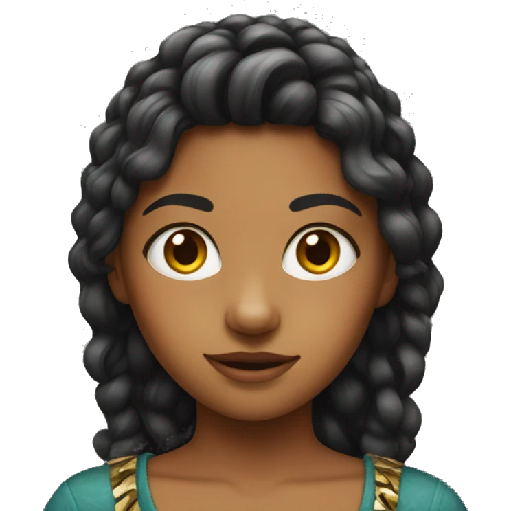 girl with a form like a jaguar  emoji