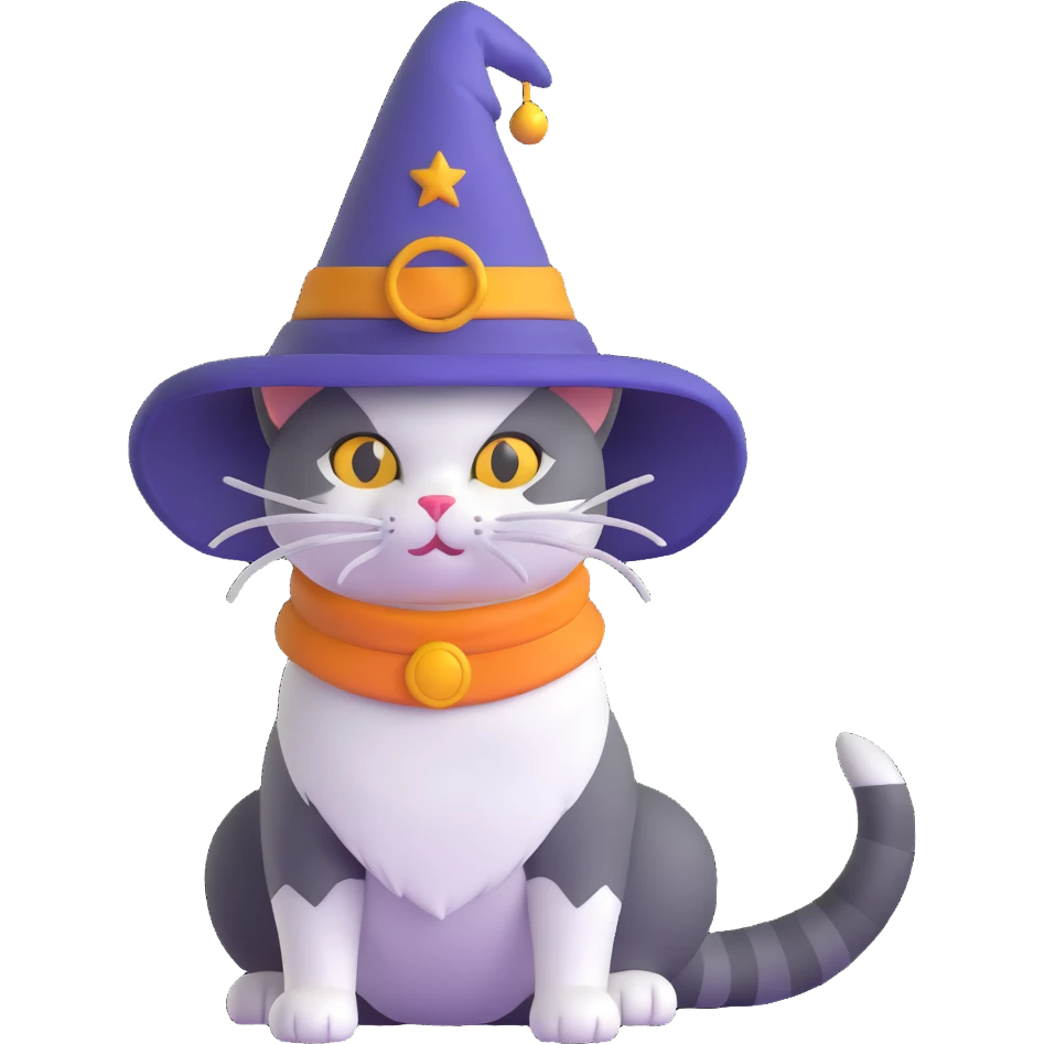 wizard cat emoji