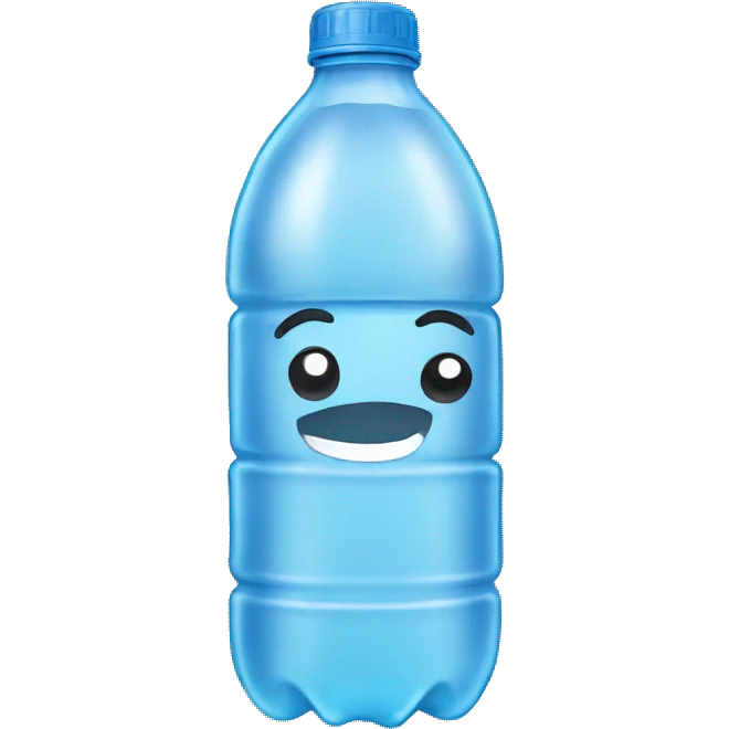 Water bottle emoji